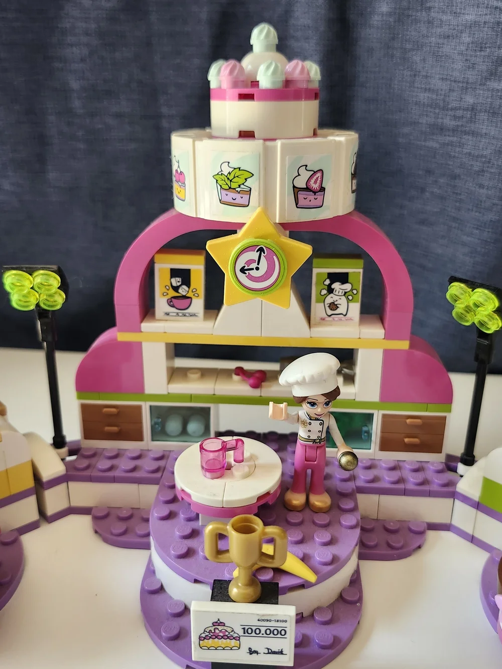 Retired LEGO Friends 41393 Baking Competition Set - Built / Complete As Shown